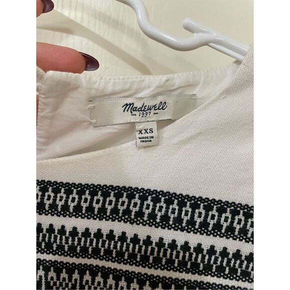 Madewell Embroidered Dress size XXS - Picture 3 of 7